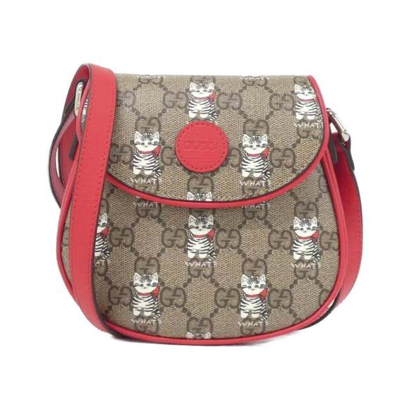 Gucci Handbags - GUCCI Red Shoulder Bag